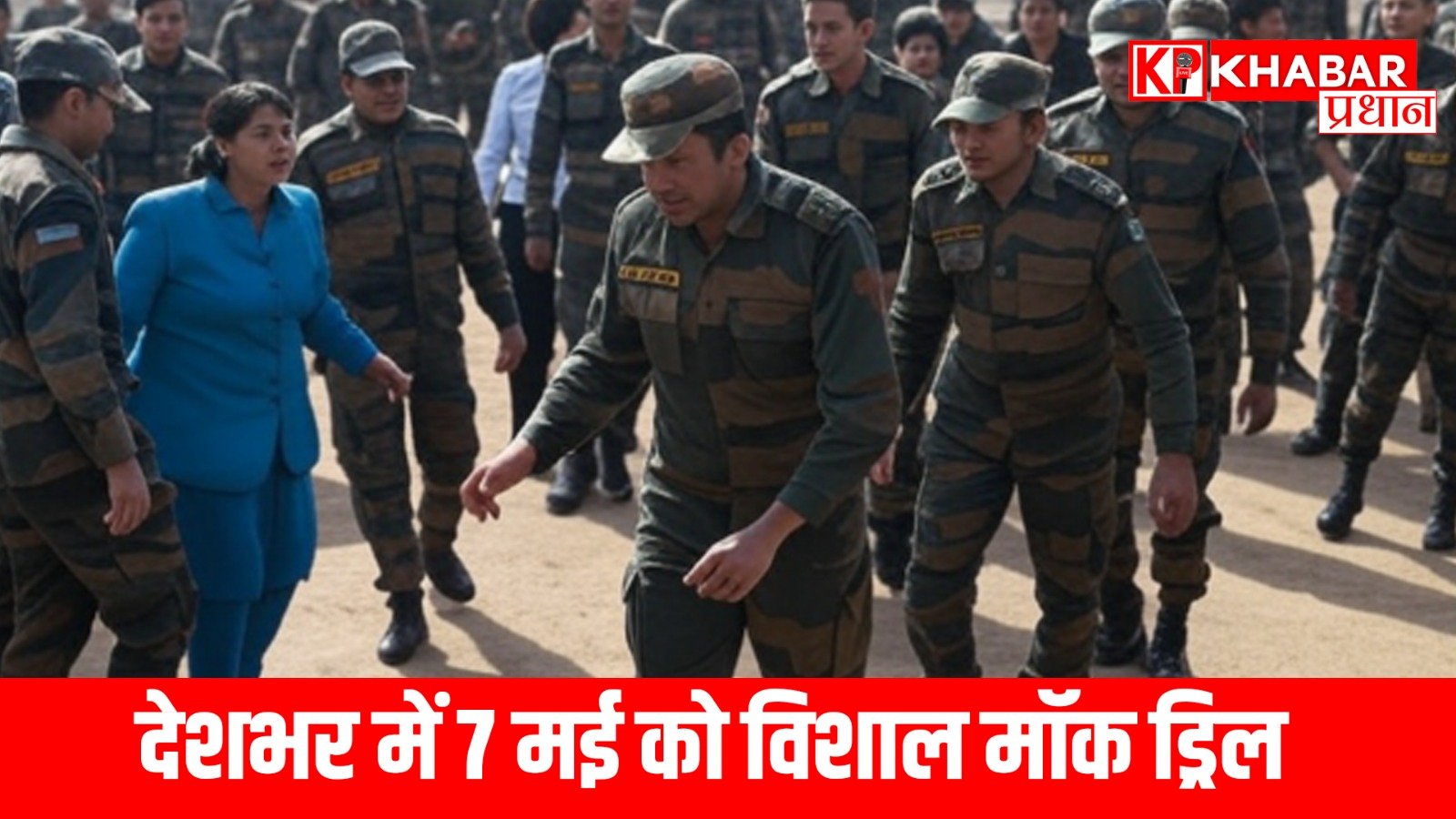 देशभर में 7 मई को विशाल मॉक ड्रिल