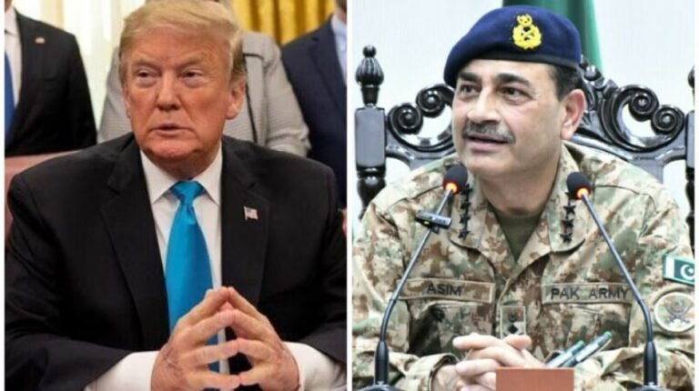 Munir and Trump Lunch in White House