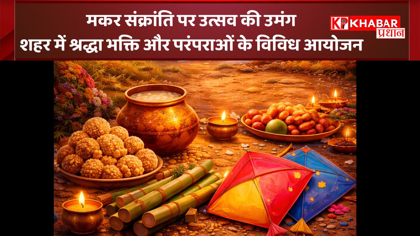 मकर संक्रांति पर उत्सव की उमंग- शहर में श्रद्धा भक्ति और परंपराओं के विविध आयोजन