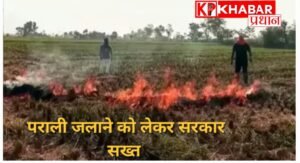 खरगोन में पराली जलाने पर प्रशासन का हुआ सख्त एक्शन: कई किसानों को  कार्रवाई के साथ 15 हजार तक लगाया जुर्माना: