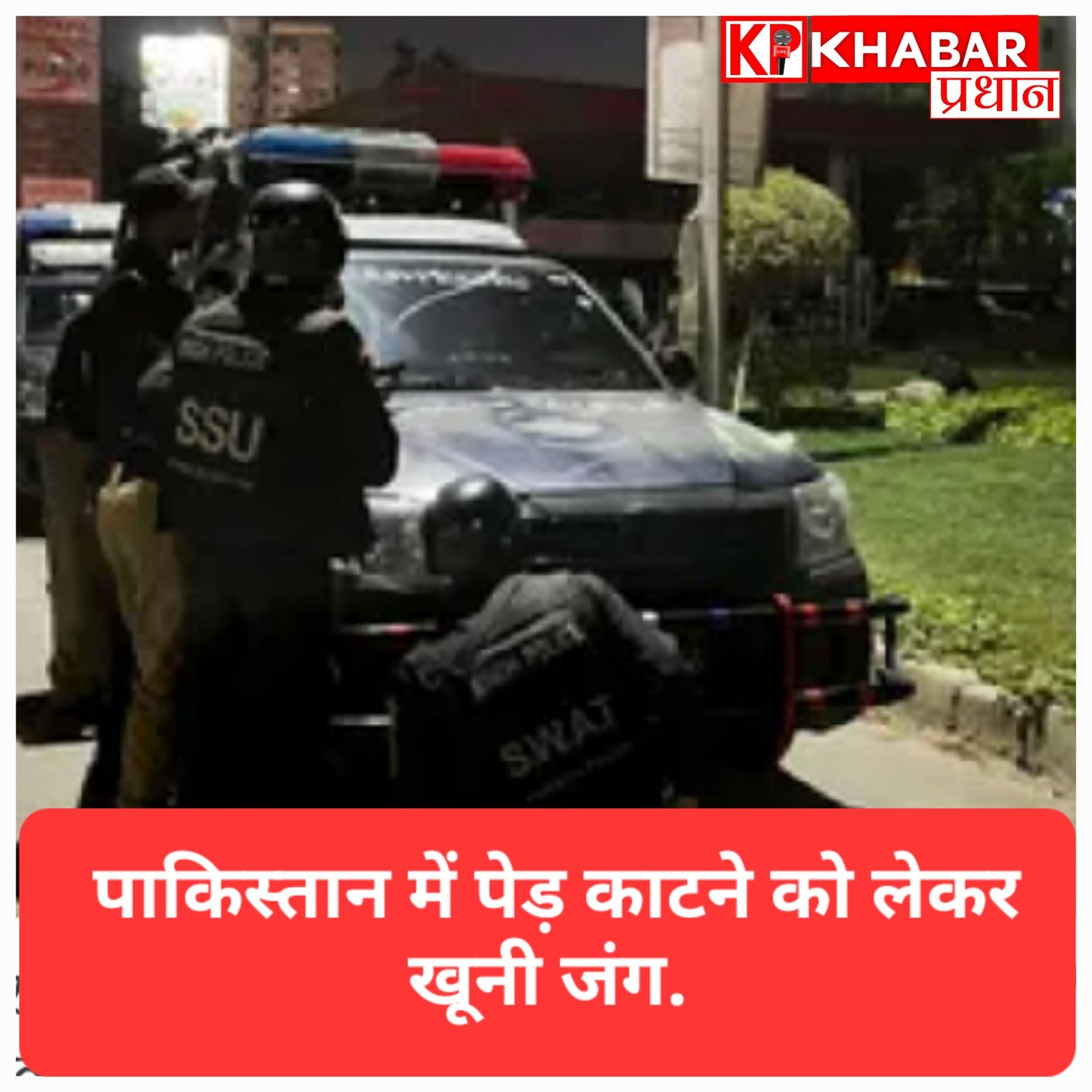 पेड़ काटने को लेकर छिड़ी खूनी जंग: पाकिस्तान में भीषण गोलीबारी में 7 लोगों की मौत